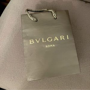 ***BVLGARI*** Genuine NWT Shopping Bag